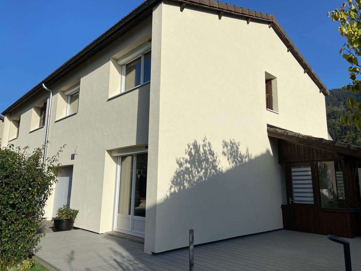 Même maison après rénovation globale, côté terrasse