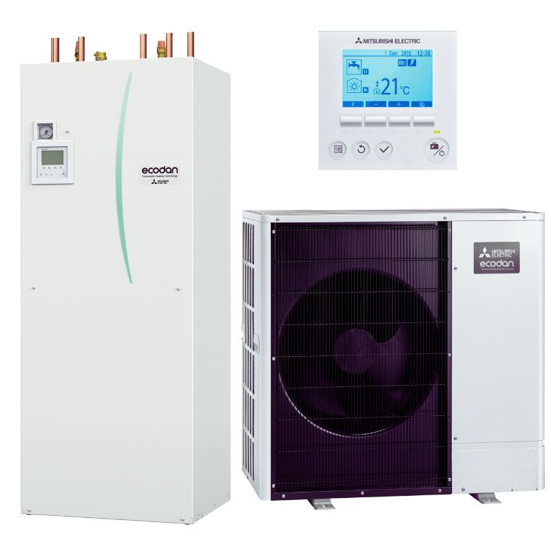 Module hydraulique et unité extérieure Ecodan Zubadan